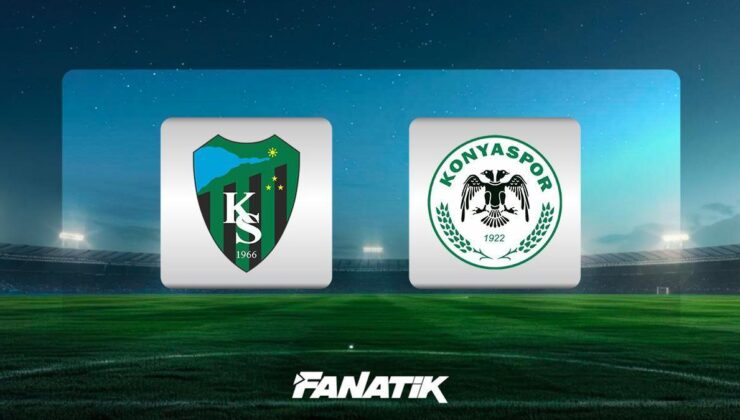 CANLI | Kocaelispor – Konyaspor (Süper Lig)