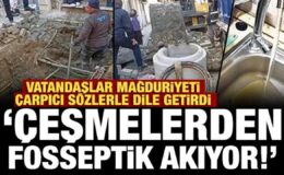 CHP’li belediyede çeşme suyuna lağım karıştı iddiası: Çeşmelerden fosseptik akıyor!