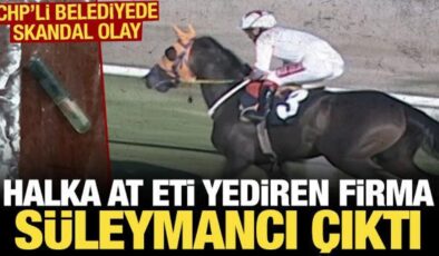 CHP’li belediye açıklamamıştı Halka at eti yediren firma Süleymancı çıktı