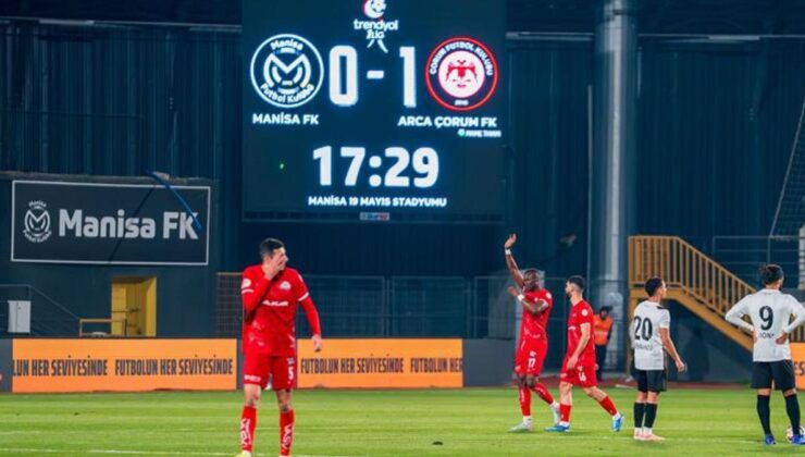 Çorum FK’yı galibiyete Mame Thiam taşıdı