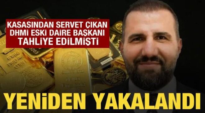 DHMİ eski daire başkanı Mehmet Cemil Acar yakalandı