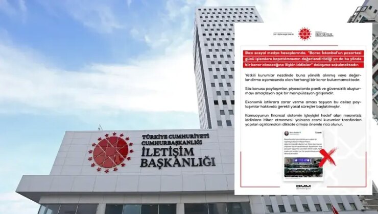 DMM’den ‘Borsa İstanbul kapanıyor’ iddialarına net yalanlama