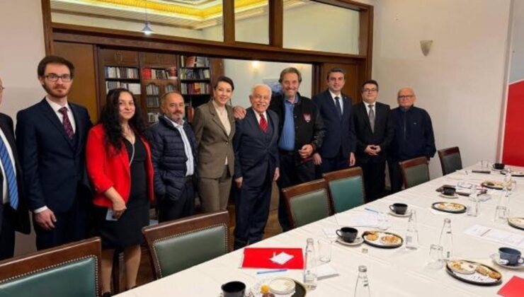 Doğu Perinçek ile Elon Musk’ın babası Errol Graham Musk bir araya geldi