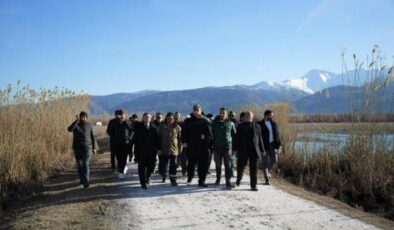 Eber Gölü’nün korunması için koordinasyon ekibi oluşturuluyor!