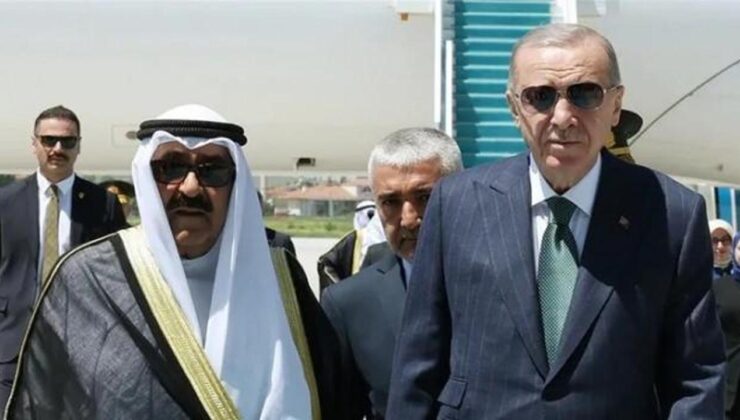 Erdoğan ve Kuveyt Emiri arasında görüşme: Geçmiş olsun dileklerini iletti