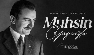 Erdoğan’dan Muhsin Yazıcıoğlu’nun vefatının 17’nci yılı için anma mesajı
