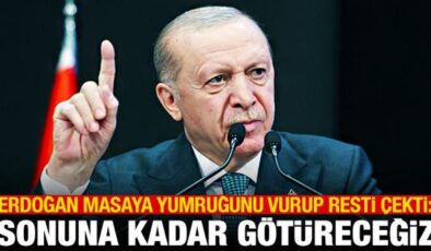 Erdoğan’dan Terörsüz Türkiye açıklaması: Sonuna kadar götüreceğiz