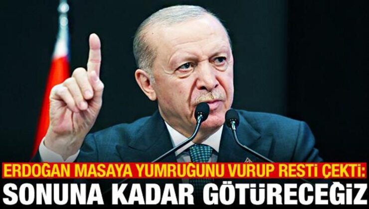 Erdoğan’dan Terörsüz Türkiye açıklaması: Sonuna kadar götüreceğiz