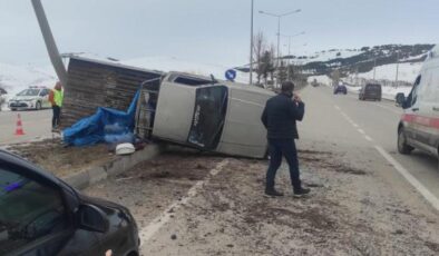 Erzurum’da korkunç kaza: 1 ölü!