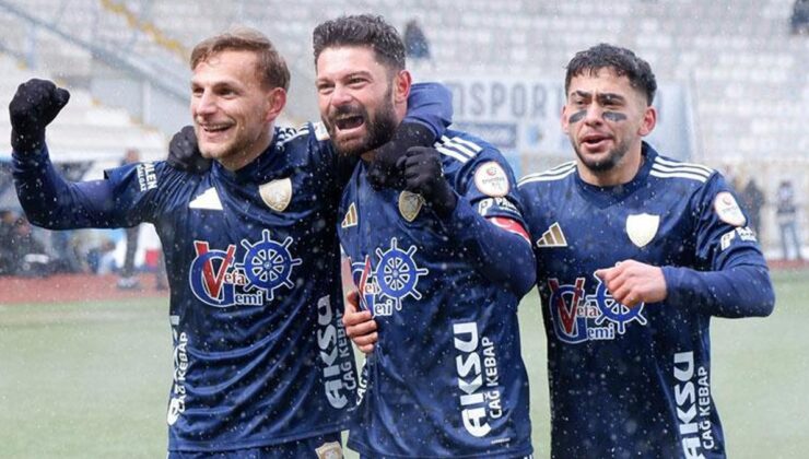 Erzurumspor FK’dan Manisa FK’ya tarihi fark