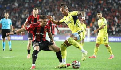 Fenerbahçe-Gaziantep FK maçında 5 futbolcu yok!