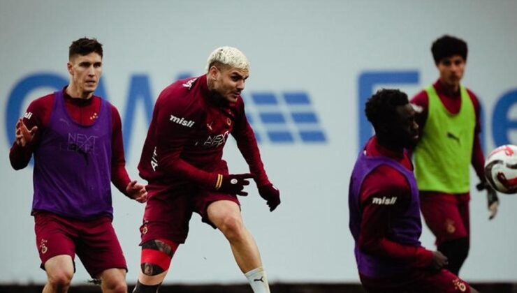 Galatasaray, Beşiktaş derbisi hazırlıklarına başladı