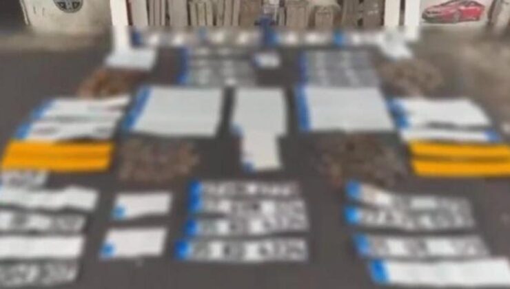 Gaziantep’te sahte plaka fabrikasına baskın: Binlerce kalıp ve makine ele geçirildi!