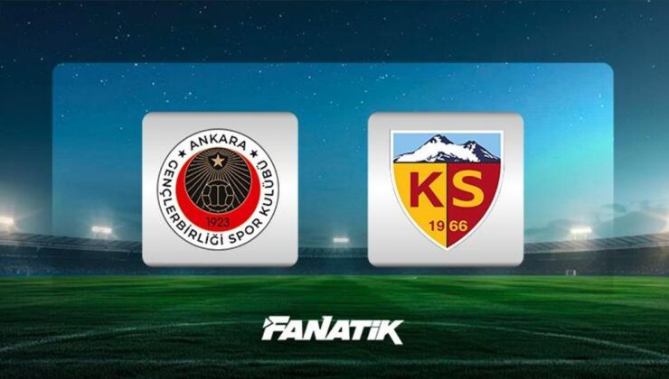 Gençlerbirliği-Kayserispor maçı ne zaman, saat kaçta, hangi kanalda canlı yayınlanacak? (Süper Lig)