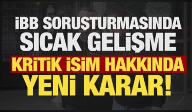 İBB soruşturmasında sıcak gelişme: Mahir Polat hakkında yeni karar