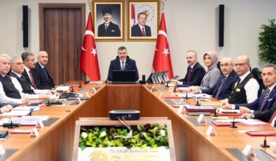 İçişleri Bakanlığı’nda sınır güvenliği toplantısı yapıldı