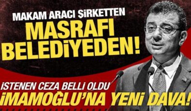İmamoğlu’na yeni dava: Şirket aracının giderlerini Beylikdüzü Belediyesine karşılatmış!