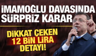İmamoğlu’nun yargılandığı vatandaşa hakaret davası düştü: 12 bin lira detayı dikkat çekti!