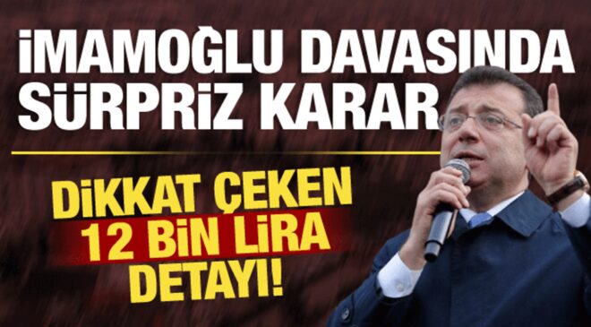 İmamoğlu’nun yargılandığı vatandaşa hakaret davası düştü: 12 bin lira detayı dikkat çekti!