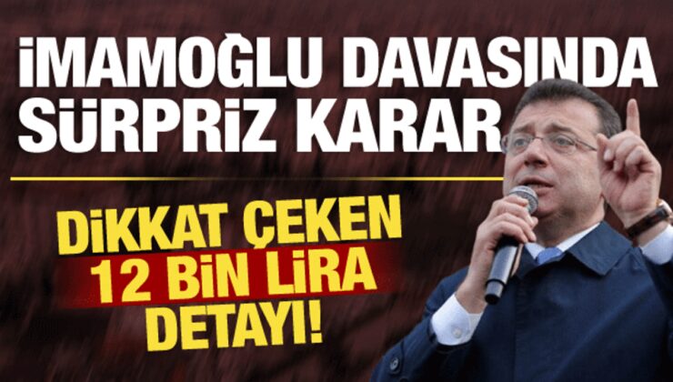 İmamoğlu’nun yargılandığı vatandaşa hakaret davası düştü: 12 bin lira detayı dikkat çekti!