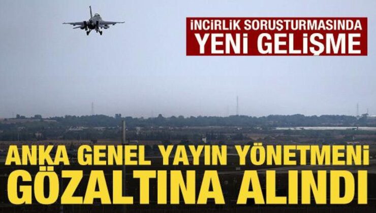 ‘İncirlik’ soruşturmasında ANKA Genel Yayın Yönetmeni Şener gözaltına alındı