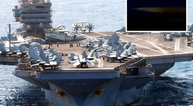 İran, Abraham Lincoln’e füze fırlattı