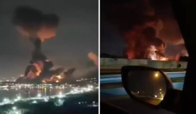 İran’ın başkenti Tahran’a yeni hava saldırısı! Şiddetli patlamalar yaşanıyor