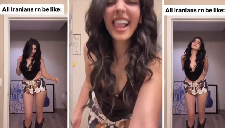 İranlı kızlar Hamaney’in ölümünün ardından "Trump dansı" akımı başlattı