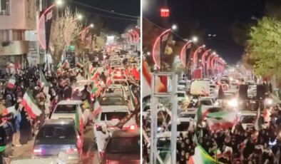 İranlılar sokağa çıktı, ABD ve İsrail’i protesto etti