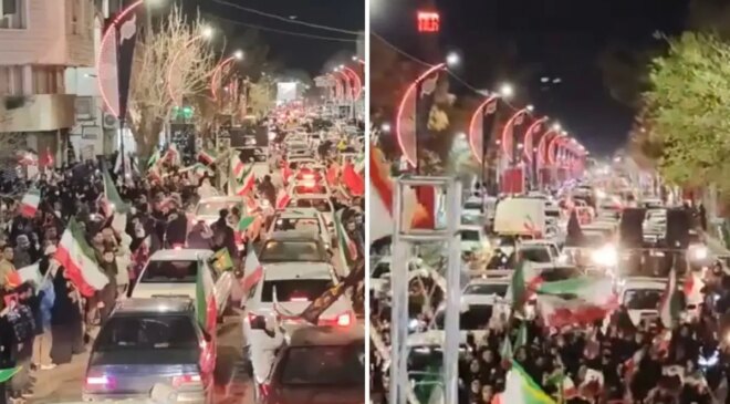 İranlılar sokağa çıktı, ABD ve İsrail’i protesto etti