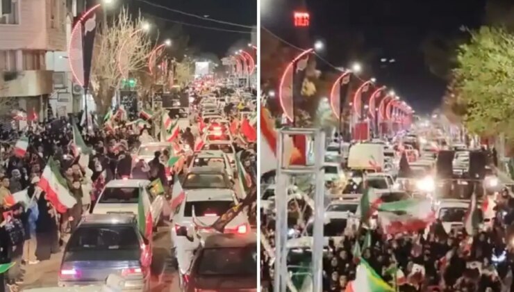 İranlılar sokağa çıktı, ABD ve İsrail’i protesto etti