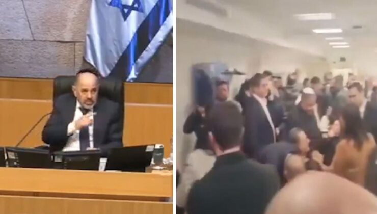 İsrail Meclisinde İran korkusu! Apar topar sığınaklara kaçtılar