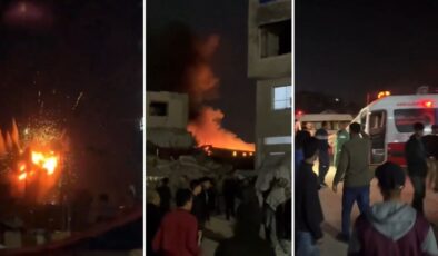 İsrail ordusu ateşkesi bir kez daha bozdu, savaş uçakları Gazze’yi vurdu