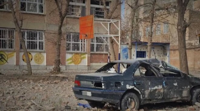 İsrail yine okul vurdu! Tamamen yıkıldı