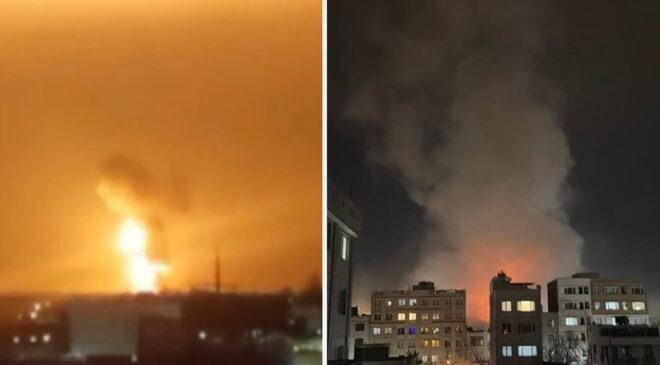 İsrail’den İran’a büyük hava saldırısı! 4 şehir aynı anda vuruluyor