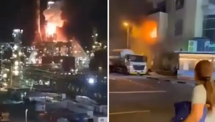 İsrail’e yine füzeler düşüyor! İran, petrol rafinerisini hedef aldı