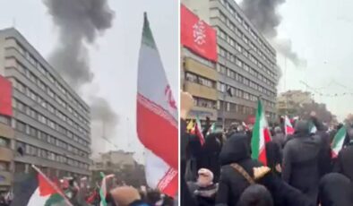 İsrail’in "Vuracağız" dediği Tahran’daki miting alanında patlama
