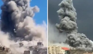 İsrail’in vurduğu Tahran’dan dumanlar yükseliyor! Yeni liderin seçileceği binayı vurdular