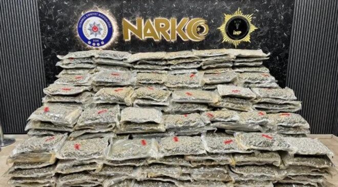 İstanbul’da nefes kesen operasyon: 527 kilo uyuşturucu ele geçirildi