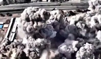 İşte ABD’nin Devrim Muhafızları Karargahı’nı vurduğu anlar