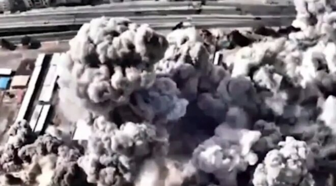 İşte ABD’nin Devrim Muhafızları Karargahı’nı vurduğu anlar