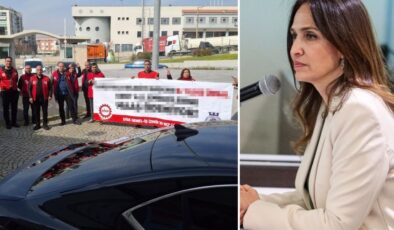 Karşıyaka Belediye Başkanı’na protesto şoku: Bayramlaşamadan aracına binip kaçtı