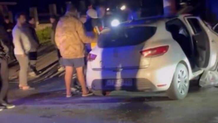 Kavşakta feci kaza: 4 kişi yaralandı!