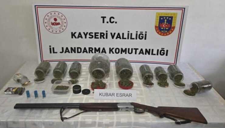 Kayseri’de zehir tacirlerine operasyon: 915 gram uyuşturucu ele geçirildi!