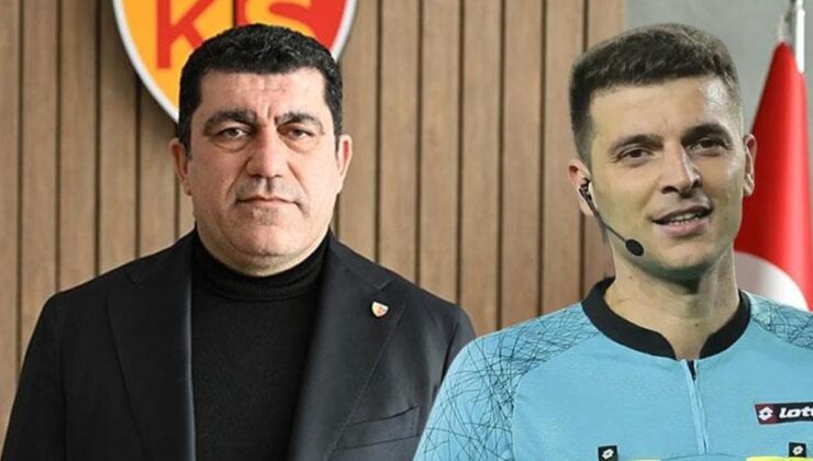 Kayserispor’dan maç sonu olay hakem açıklaması: ‘3 puanımız gasp edildi’