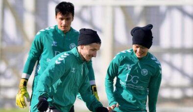 Konyaspor’da Kasımpaşa mesaisi tamamlandı