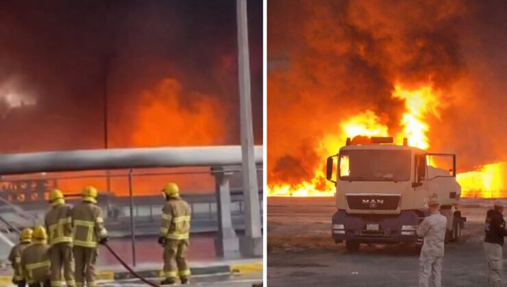 Kuveyt Havalimanı’ndaki yangın 58 saatte zor söndürüldü