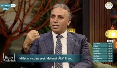 Mahmut Bıyıklı Diyanet TV’de “İftarı Beklerken” programına konuk oldu