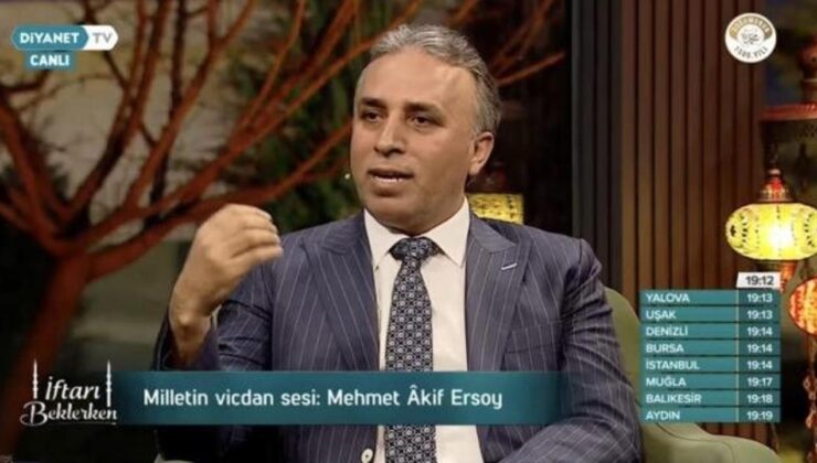 Mahmut Bıyıklı Diyanet TV’de “İftarı Beklerken” programına konuk oldu