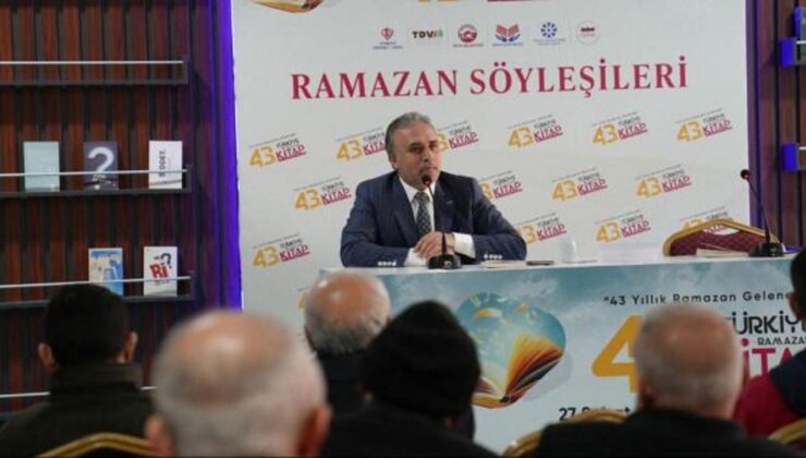 Mahmut Bıyıklı: Kitap fuarları aynı zamanda bir kültür mektebidir